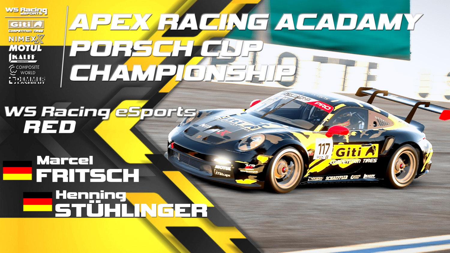 APEX Porsche Cup - Rennbericht - WS Racing eSports e.V.